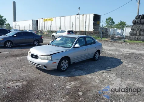 2003 Hyundai Elantra Gls/Gt z USA, uszkodzony, nr VIN KMHDN45D43U681813